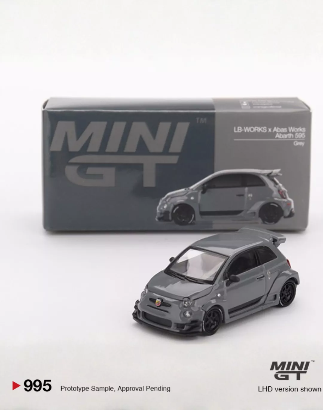 Abarth 595 LB-WORKS x Abas Works Grey