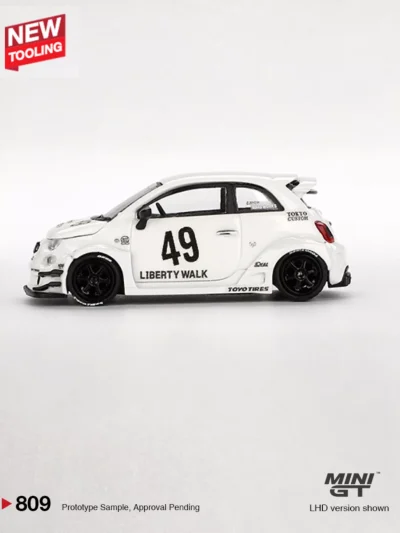 LB-WORKS x Abas Works ABARTH 595 Gara White