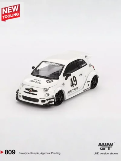 LB-WORKS x Abas Works ABARTH 595 Gara White