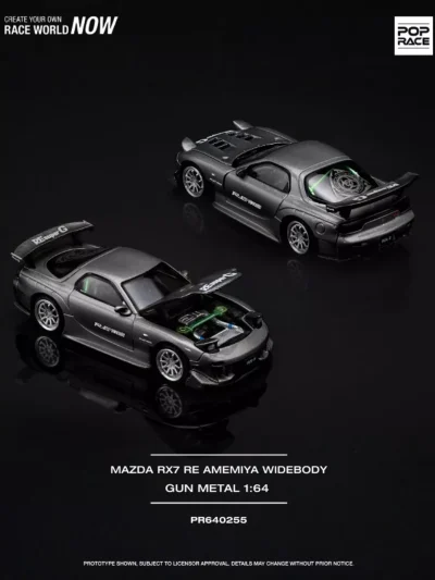 Mazda RX-7 RE-Amemiya Gun Metal -02
