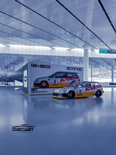 Kaido House X MINIGT KHMG Honda Civic (EF) Kanjo V1