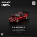 POP RACE 1/64 PR640288 Pandem S13 Red Chrome