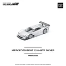 POPRACE 1:64 PR640158 MERCEDES-BENZ AMG CLK GTR - SILVER