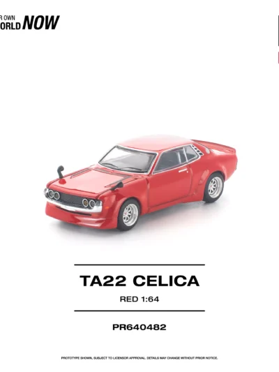 POPRACE 1:64 PR640482 TA22 Celica Red