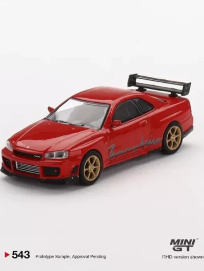 MINI GT 1:64 MGT00543 Nissan GT-R (R34) Tommykaira R-z Red