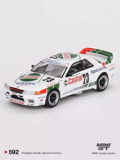 MINI GT 1:64 MGT00592 Nissan Skyline GT-R (R32) Gr. A #23 1990 Macau Guia Race Winner