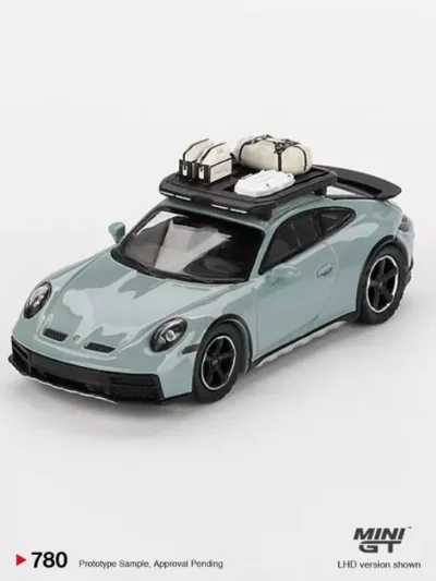 MINI GT 1:64 MGT00780 Porsche 911 Dakar Shade Green Metallic