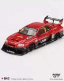 MINIGT 1:64 MGT00843 Nissan LB-ER34 Super Silhouette SKYLINE Red/Black