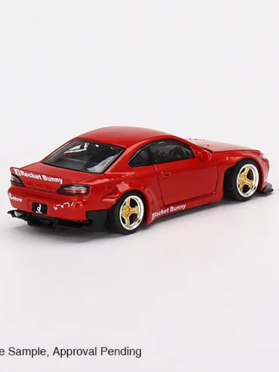 Mini GT 1:64 MGT00527 Nissan Silvia (S15) Rocket Bunny Red RHD