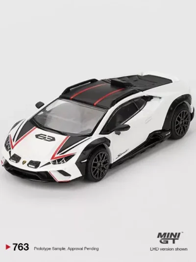 Mini GT 1:64 MGT00763 Lamborghini Huracán Sterrato Bianco Asopo