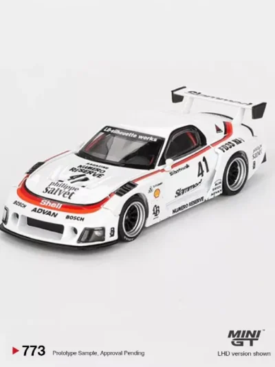 Mini GT 1:64 MGT00773 MAZDA RX-7 LB-Super Silhouette #41 Numero Reserve