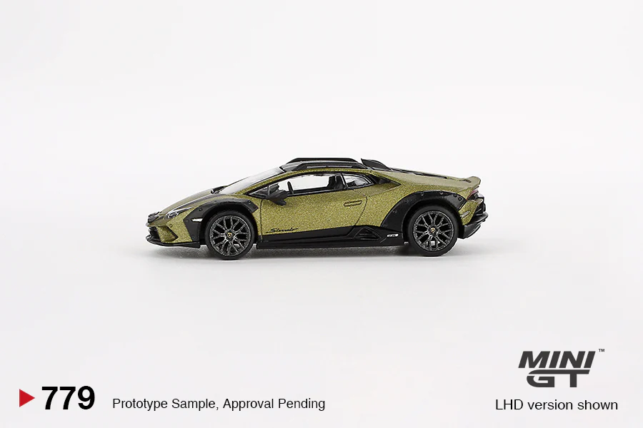 Mini GT 1:64 MGT00779 Lamborghini Huracán Sterrato Verde Gea Matt