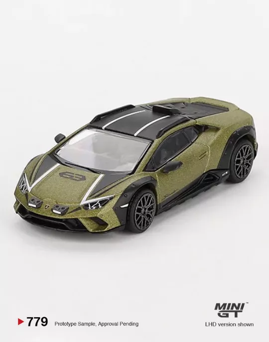 Mini GT 1:64 MGT00779 Lamborghini Huracán Sterrato Verde Gea Matt
