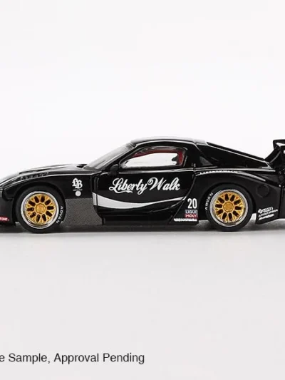 Mini GT 1:64 MGT00785 MAZDA RX-7 LB-Super Silhouette – Liberty Walk Black