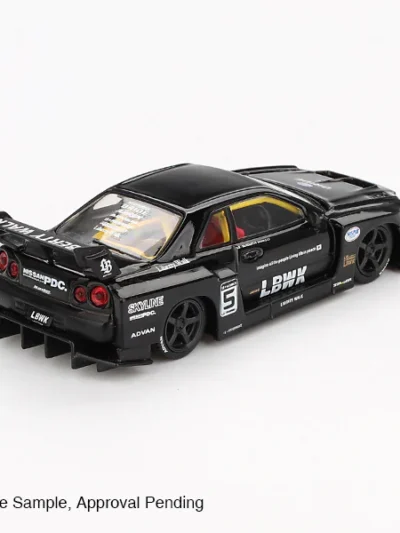 Mini GT 1:64 MGT00844 Nissan LB-ER34 Super Silhouette SKYLINE Black