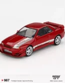 Mini GT 1:64 MGT00987 Nissan Skyline GT-R (R32) VeilSide Combat C-I – Gem Red