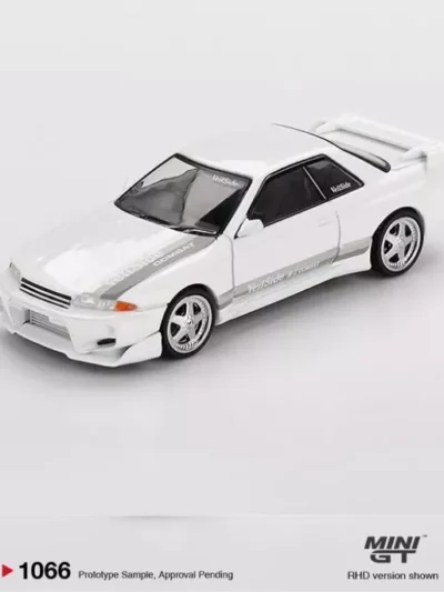 Mini GT 1:64 MGT01066 Nissan Skyline GT-R (R32) VeilSide Combat C-I White