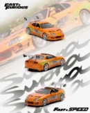 Fast Speed 1:64 Toyota Supra Targa The 4th Generation Bomex Version - FNF Orange (2 Versions)