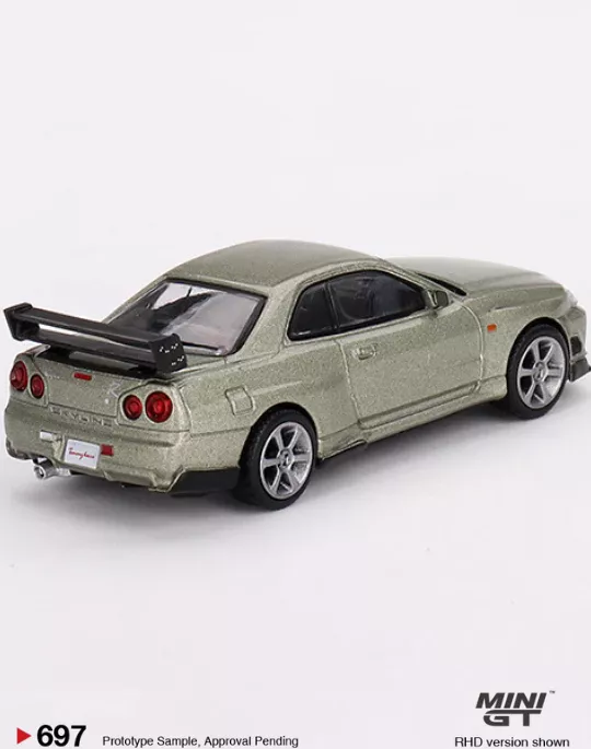 MINI GT 1:64 MGT00697 Nissan Skyline GT-R (R34) Tommykaira R-z Millenium Jade - Image 2