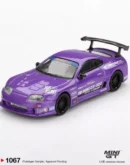 MINI GT 1:64 MGT01067 Toyota Supra (A80) Top Secret GT-300 Top Secret Purple