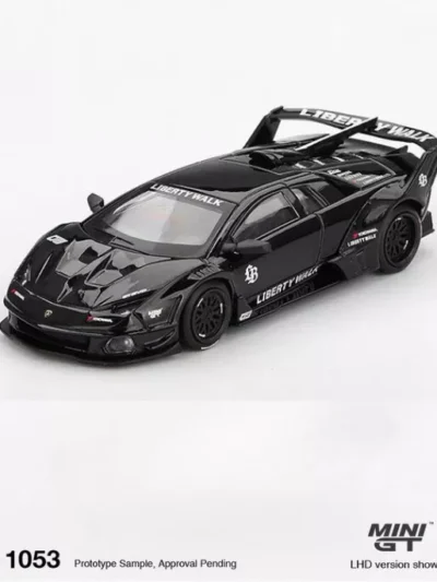 MINIGT 164 MGT01053 Lamborghini LB-Silhouette WORKS MURCIELAGO GT- Evo Black