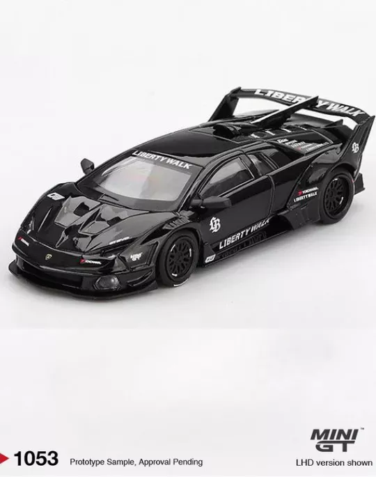 MINIGT 164 MGT01053 Lamborghini LB-Silhouette WORKS MURCIELAGO GT- Evo Black