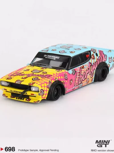 Mini GT 1:64 MGT00698 Nissan Skyline Kenmeri Liberty Walk LBWK KUMA