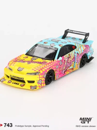 Mini GT 1:64 MGT00743 Nissan LB-Super Silhouette S15 SILVIA LB KUMA