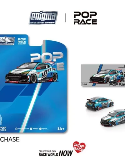 POPRACE x Enigma 1:64 PRE012 Pandem Toyota GR Yaris - AUTO FINESSE CHASE