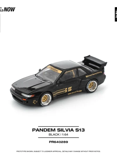 PR640289 POPRACE 164 PANDEM Nissan Silvia S13 - Black DEICASTBYFARIQ