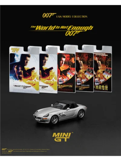 MINI GT 1:64 MGT00906 BMW Z8 "The World Is Not Enough"