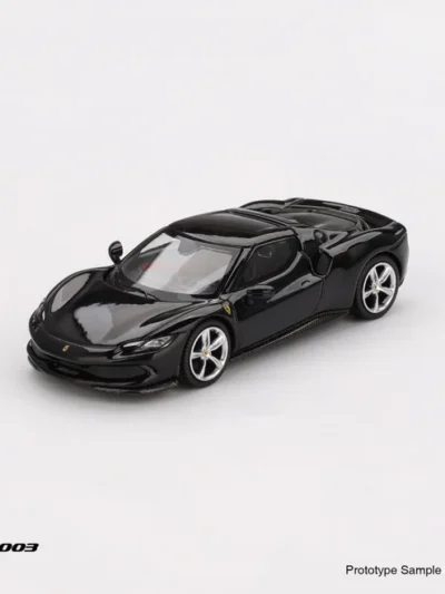 BBRFER64003 BBR Models 1:64 Ferrari 296 GTB Nero Daytona