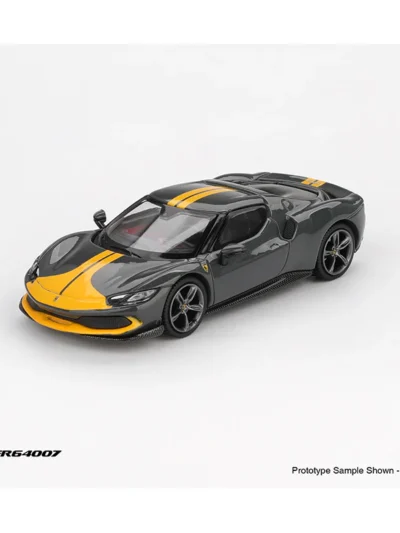 BBRFER64007 BBR Models 1:64 Ferrari 296 GTB Assetto Fiorano Grigio Scuro Grey