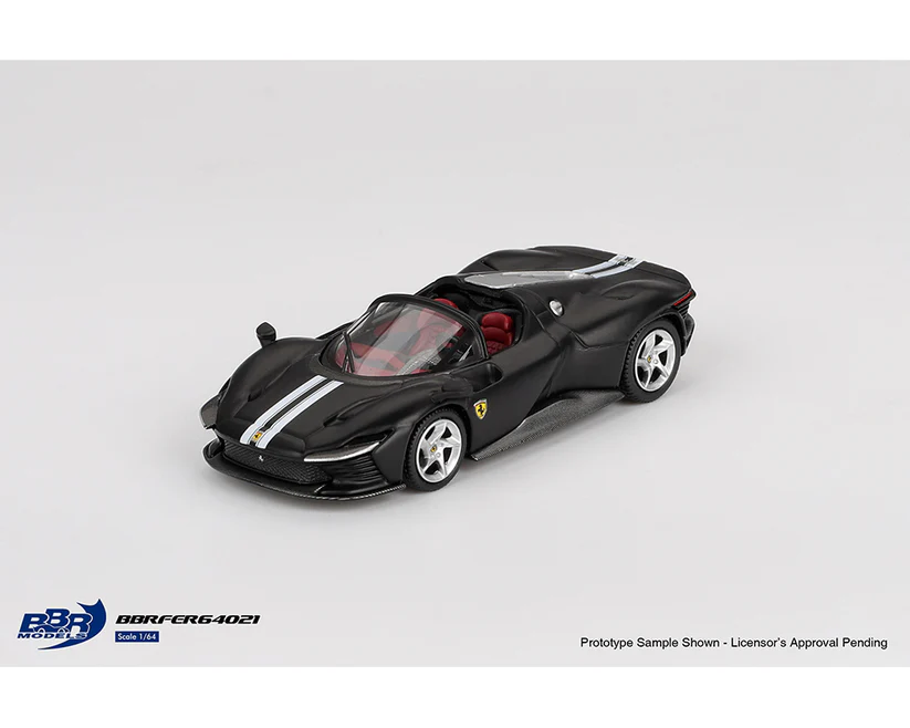 BBR Model 1:64 Ferrari Daytona SP3 – Matt Black – Limited Edition BBRFER64021