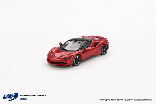 BBRFER64030 BBR Models 1:64 FERRARI SF90 ROSSO CORSA