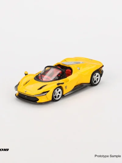 BBRFER64018 BBR Model 1:64 Ferrari Daytona SP3 Giallo Modena