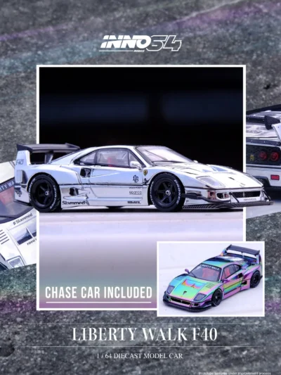 INNO64 164 FERRARI F40 LIBERTY WALK IN HOBBY EXPO CHINA 2024
