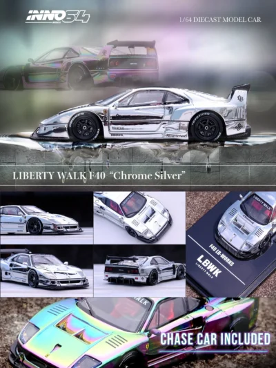 INNO64 164 FERRARI F40 LIBERTY WALK IN HOBBY EXPO CHINA 2024