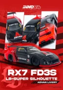 INNO64 164 LBWK RX7 (FD3S) LB-SUPER SILHOUETTE