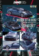 INNO64 1:64 Nissan GT-R (R35) NISMO 2024 "TOP SECRET" Hong Kong Toy Car Salon Special Edition