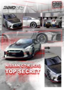 INNO64 1:64 Nissan GT-R (R35) "TOP SECRET" MDX 2024 Special Edition