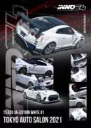 INNO64 NISSAN GT-R (R35) "TOP SECRET" TOKYO AUTO SALON 2021 - WHITE