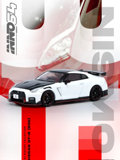 INNO64 NISSAN GT-R (R35) - WHITE