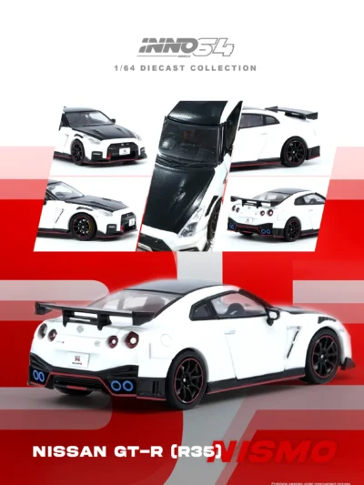 INNO64 NISSAN GT-R (R35) - WHITE