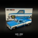 Kaido House X MINIGT KHMG192 Chevrolet Silverado Dually Vintage Spec V1 Blue