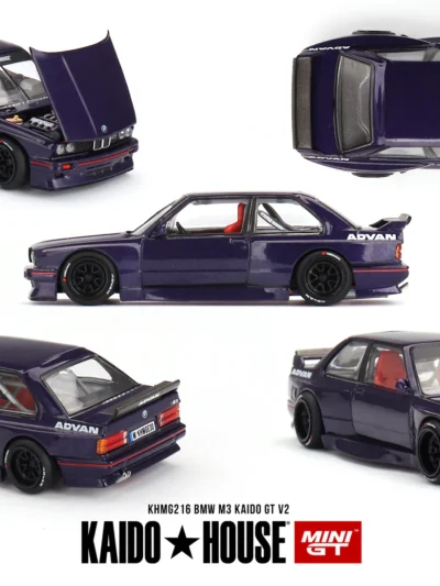 Kaido House X MINIGT KHMG216 164 BMW M3 Kaido GT V2- Purple