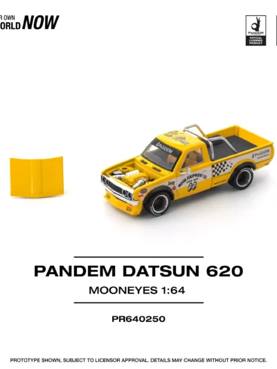 PR640250 POPRACE 1:64 PANDEM DATSUN 620 MOONEYES