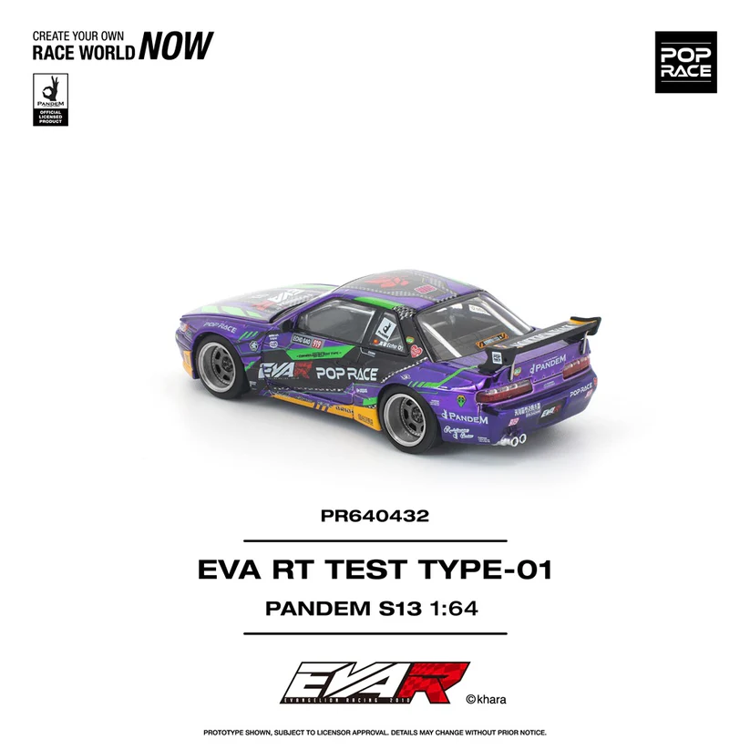 PR640432 POP RACE 1:64 PANDEM S13 EVA RT TEST TYPE-01 - Image 2