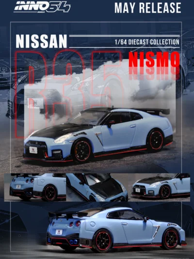INNO64 Nissan GT-R (R35) NISMO Special Edition 2022 – Stealth Grey