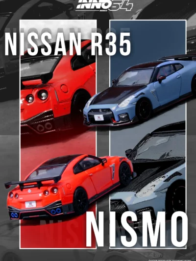 INNO64 NISSAN GT-R (R35) NISMO RED